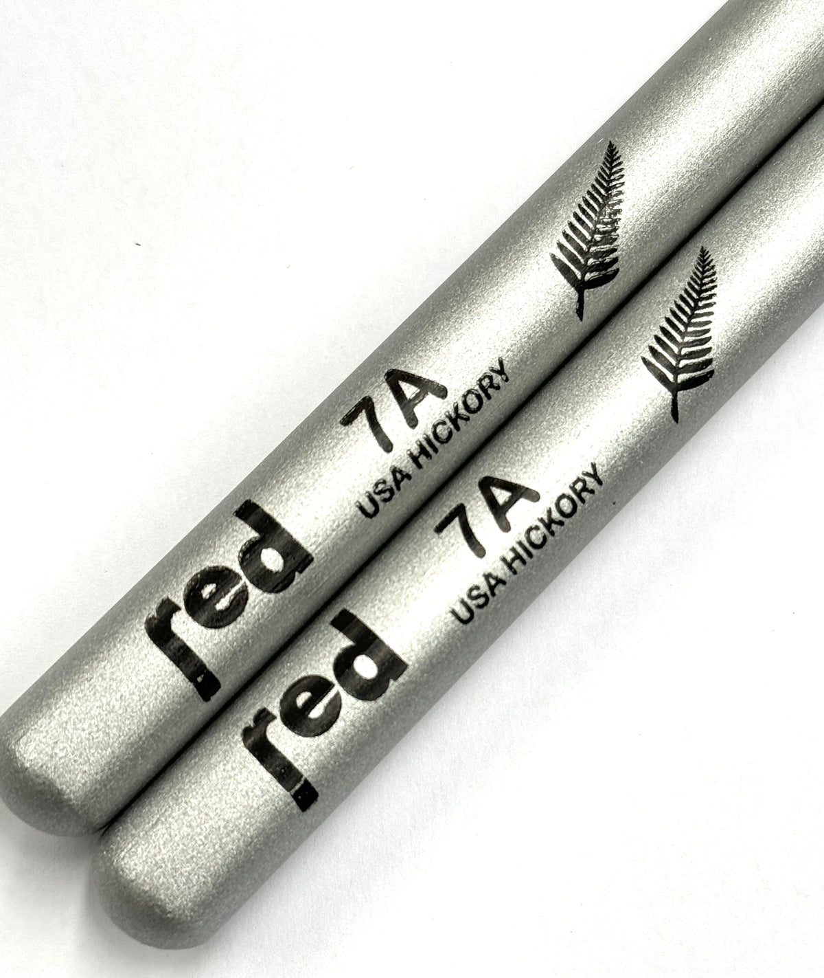 Red Cymbals Drum Sticks Red Drumsticks Silver Fern Sticks Black or Silver Red Drumsticks Silver Fern Sticks Black or Silver