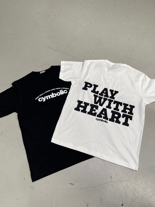 Cymbolic - Play with Heart T-shirt