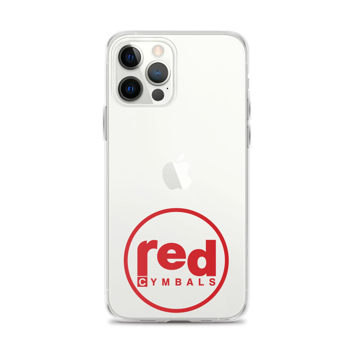 Red Cymbals Mobile Phone Case Clear Case for iPhone® Clear Case for iPhone®
