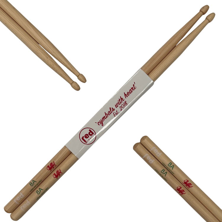 Red Drumsticks Welsh Dragon Series