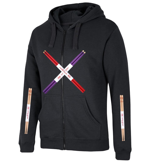 Red Sticks Hoodie / Hooded Sweatshirt