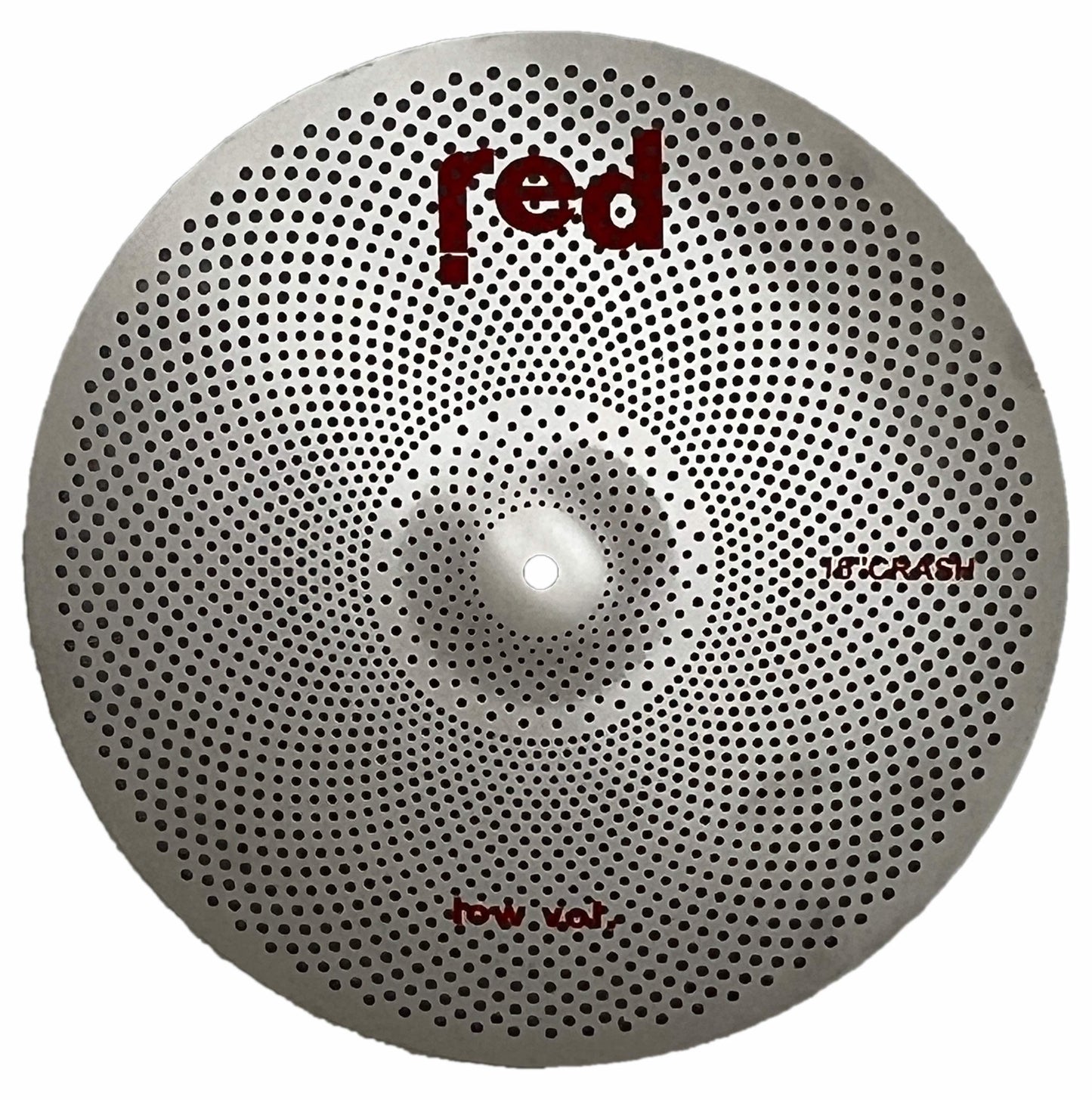 Low Volume 10" Splash Cymbal Silver / Red / Black