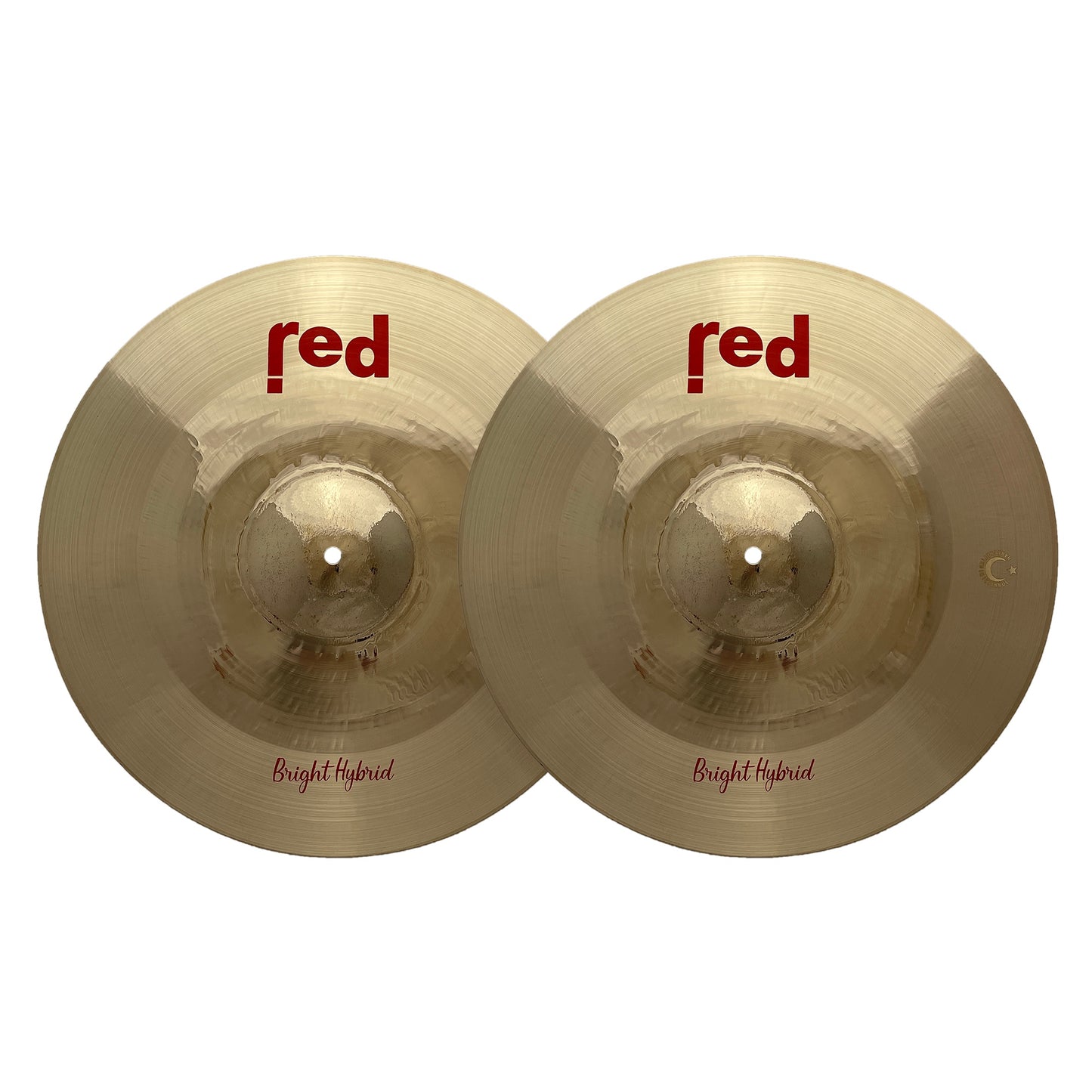 Bright Hybrid Series Hi-Hat Cymbals