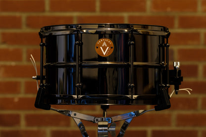 Vertical Drum Co. Chorus 8×14” Beaded Black Nickel/Brass Snare Drum