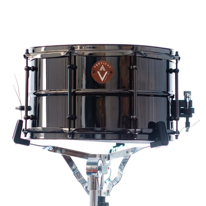 Vertical Drum Co. Chorus 8×14” Beaded Black Nickel/Brass Snare Drum