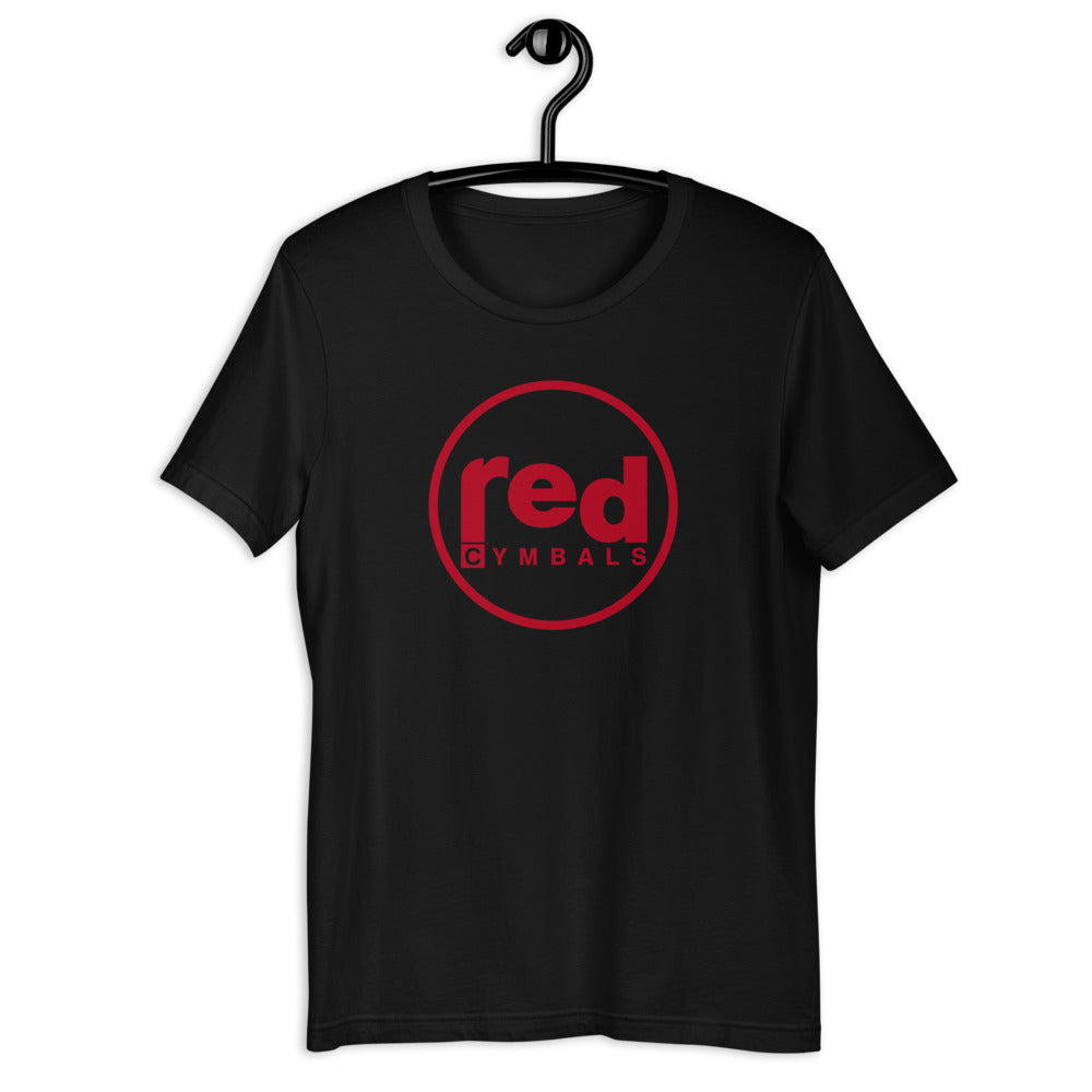 Red Cymbals Logo & Cymbal T-Shirt